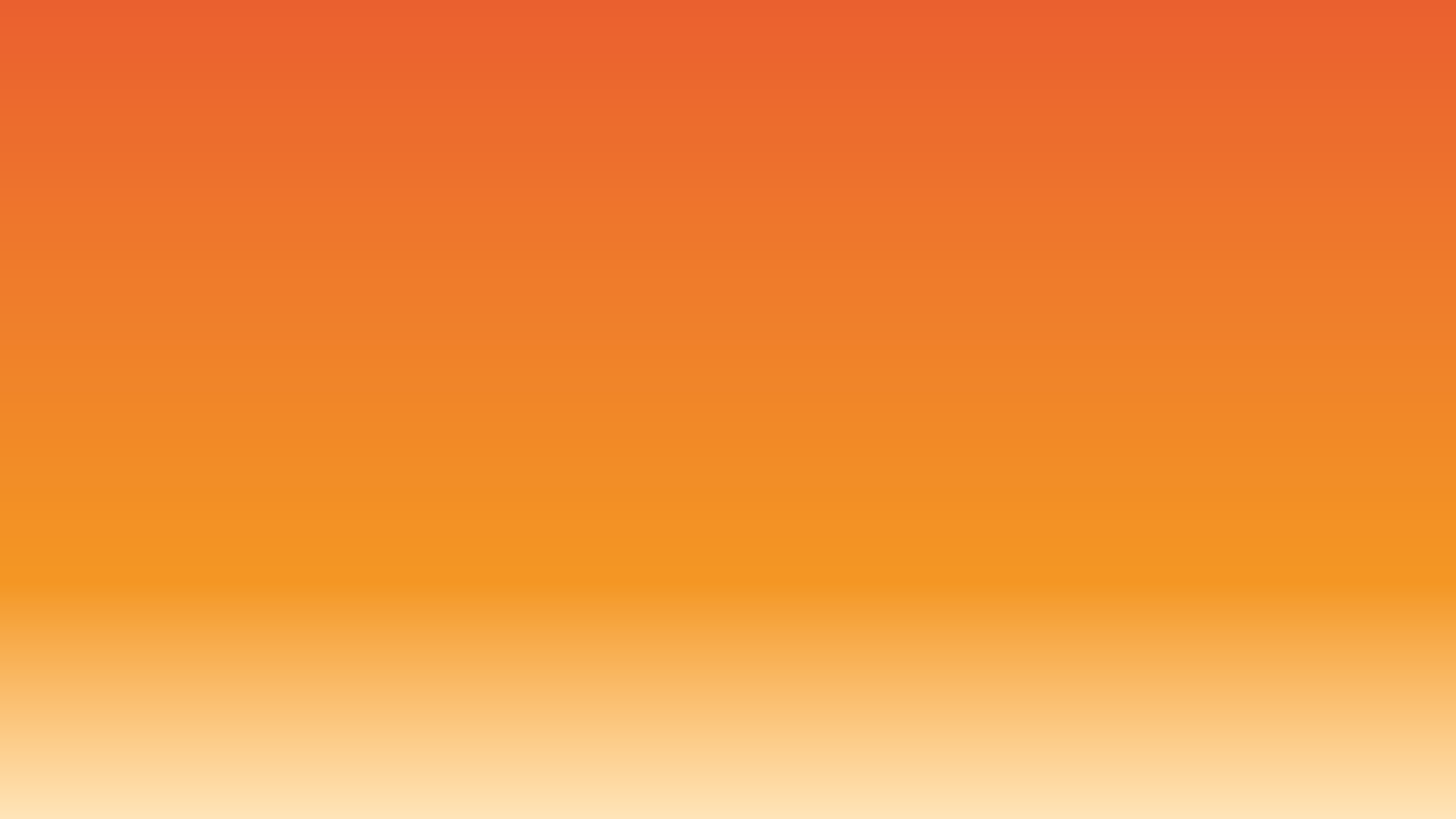 Orangefarbener Sonnenuntergangs-Himmel